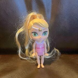 Nickelodeon Viacom Blonde Pink Shimmer and Shine 6 inch Genie Doll Mattel 2015